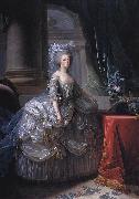 Elisabeth LouiseVigee Lebrun Marie Antoinette of Austria oil on canvas